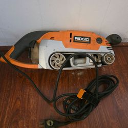 Rigid belt sander