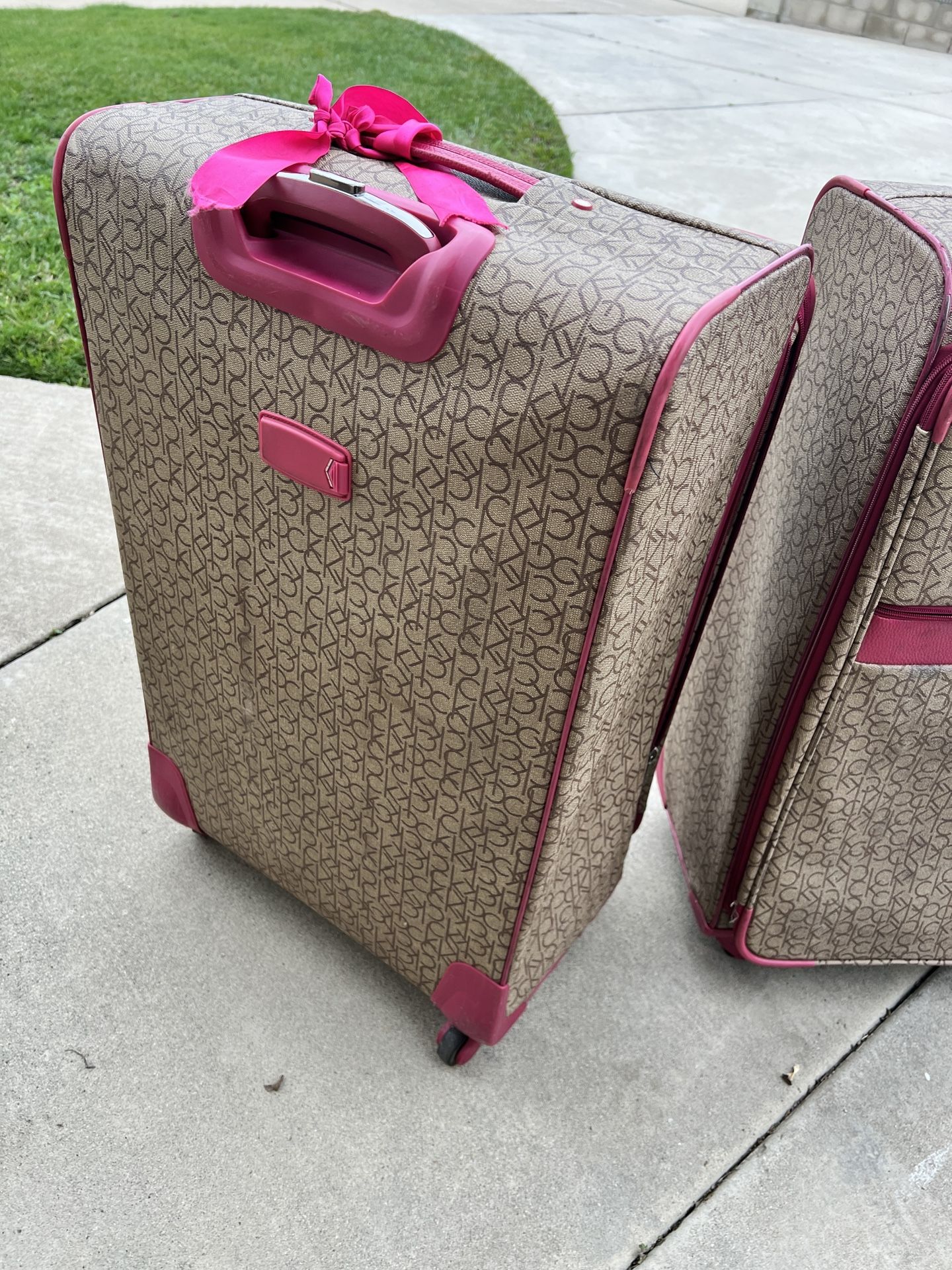 Calvin Klein Suitcase Pink Calvin Klein Luggage