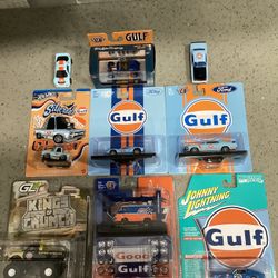 Gulf Diecast Cars Scale 1:64 M2 Johnny Lightning Greenlight Hot Wheels (VALENCIA) $10 Each One
