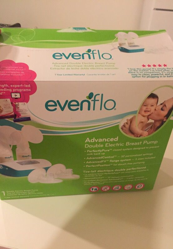 Evenflo feeding breast electric pump , new never used