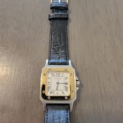 Cartier Santos Ladies. Early 2000's. Great Condition 