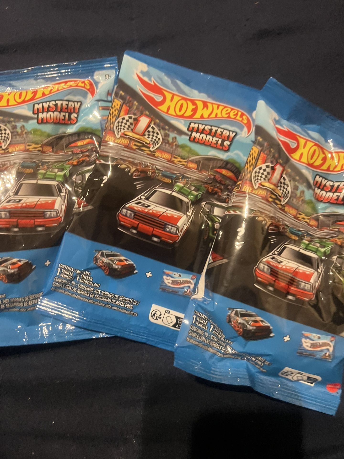 Hot Wheels Mystery Models #1 #2 #3 ( Packaged )