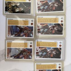 NBA Hologram 1992 Michael Jordan MVP And Scoring David Robinson Cards