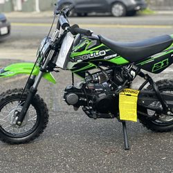 70cc Semi Auto Kids Dirt Bikes 4 Stroke Engine Kick Start