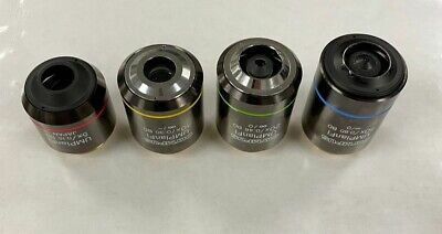 Olympus UMPlanFI Microscope Objective Lenses 50X 20X 10X 5X