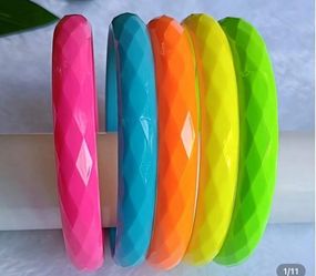 Colorful, Retro Bangles