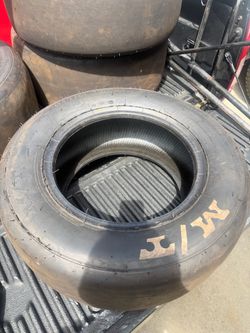 M/T drag racing slick tires