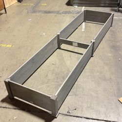 New Wooden 96”x24”x9” Raised Planter Box Garden Bed