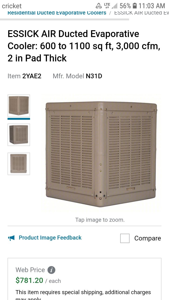 Evaporator Cooler