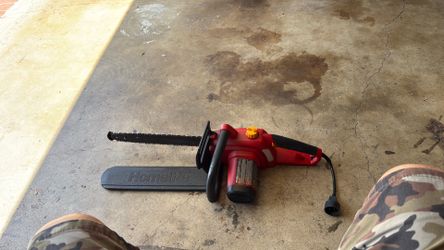 Homelite electric 16” chain saw excellent condition.