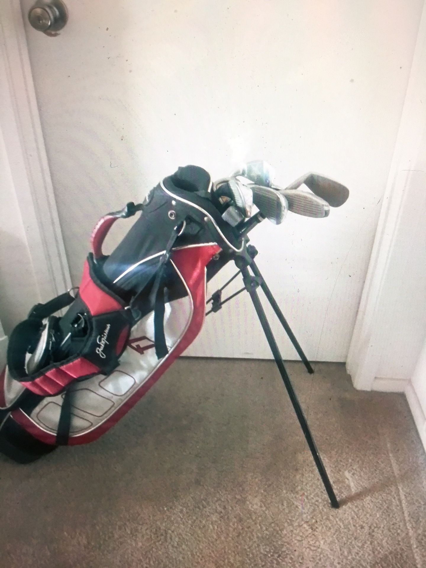 Golf Clubs Bag Is In Excellent Condition