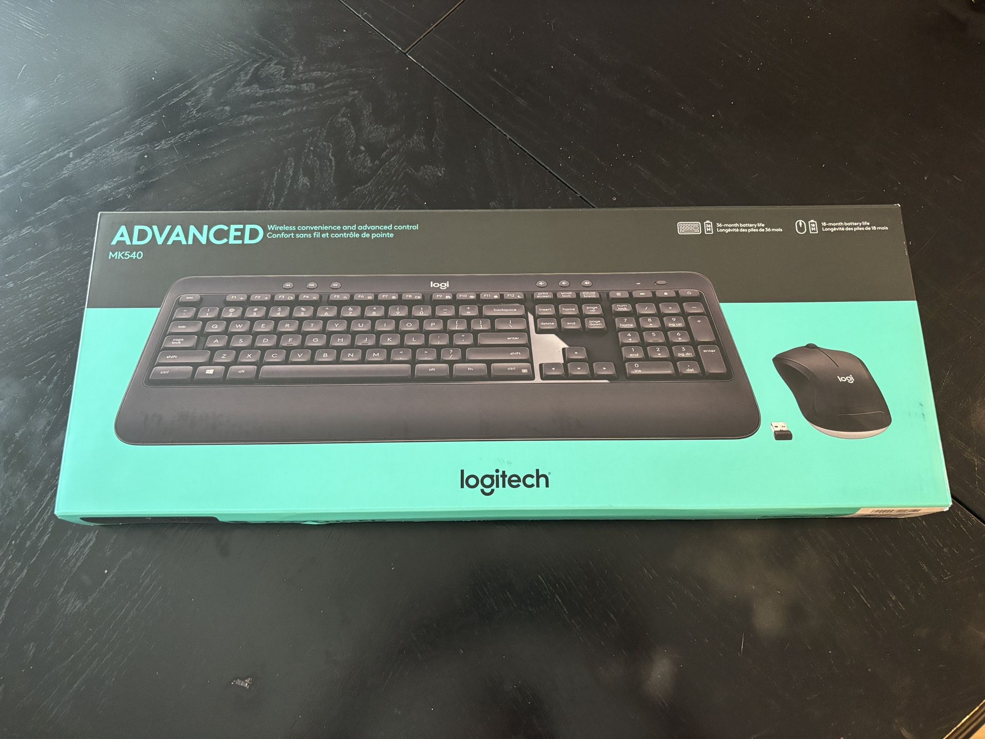Logitech Wireless Keyboard and Mouse
