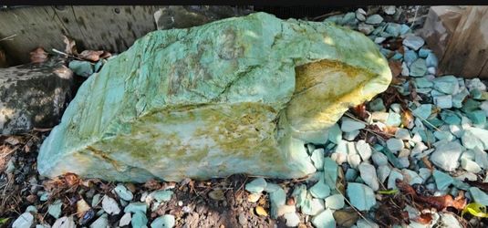 Large Amazonite Mineral Boulder Raw Stone