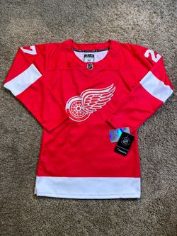 NWT Fanatics Detroit Red Wings Rasmussen Made In Canada Licensed Jersey Medium