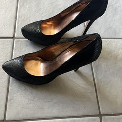 BCBGeneration Black High Heels size 10B