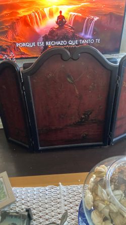 Oriental Screen( Antique Solid Wood) Or Best offer.
