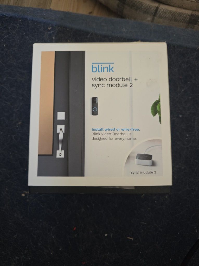 Blink Video Doorbell With Sync Module 2