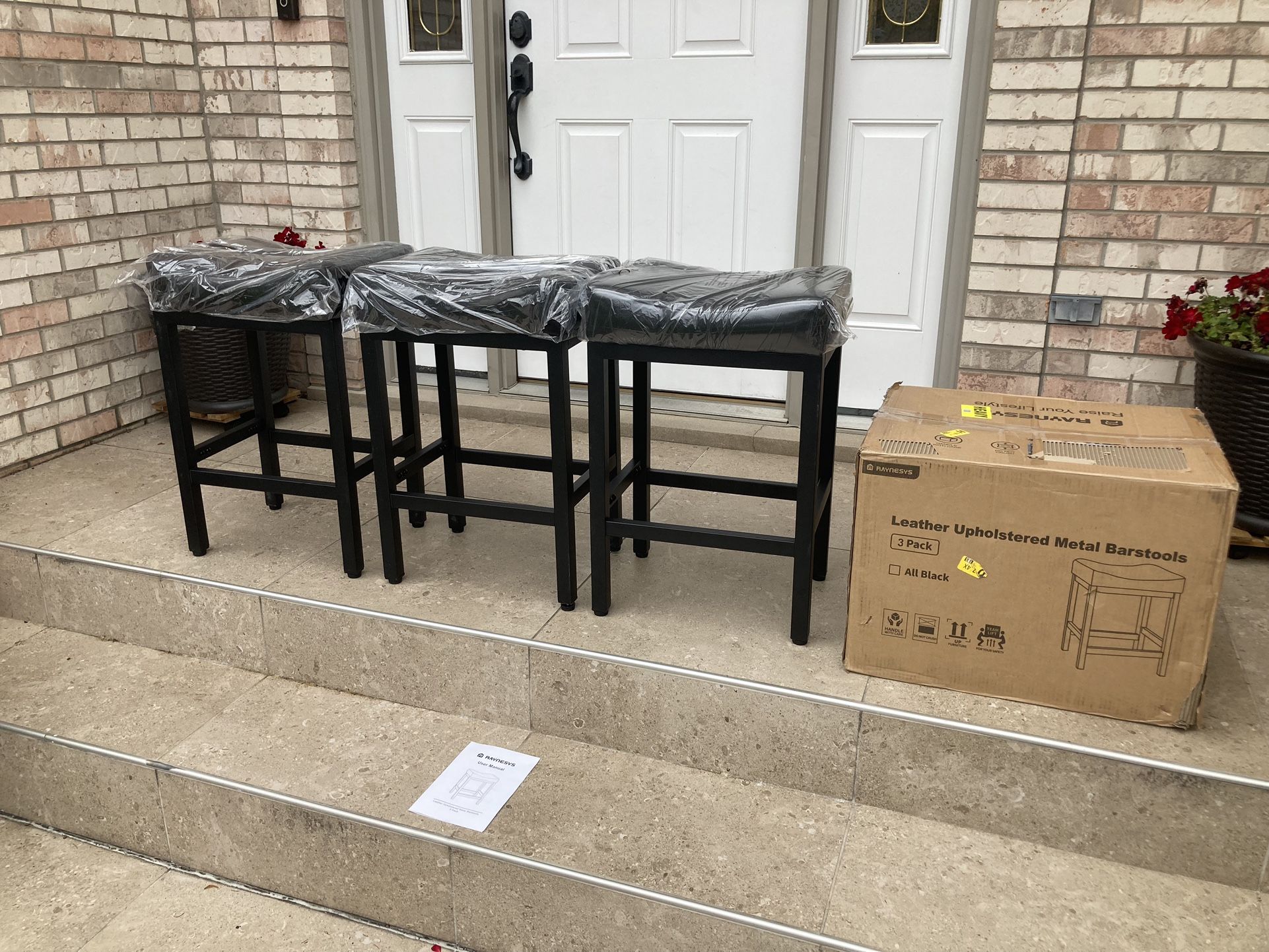 New bar stools (built and ready to go!)