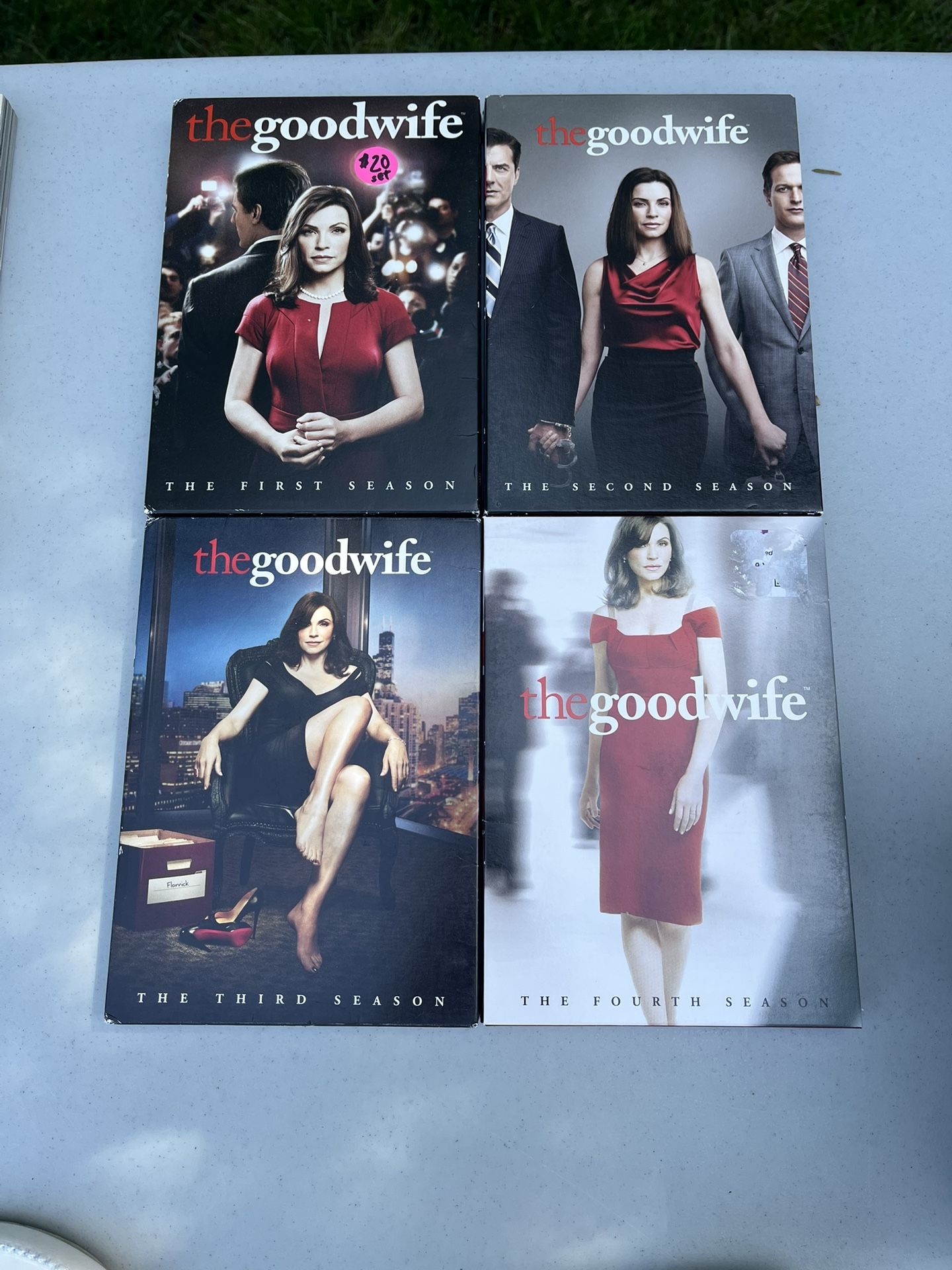 The Goodwife Seasons 1-4 DVDs