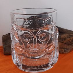 Drinking Glasses Zaya Rum Tiki 10oz Rocks Glass ,Fun Bareware.