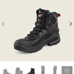 SIZE 8.5 RED WING THE CRV WATERPROOF LEATHER SAFETY TOE BOOTS BRAND NEW