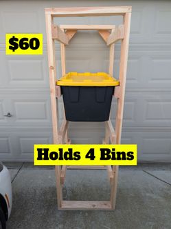 Storage Rack 4 Bins