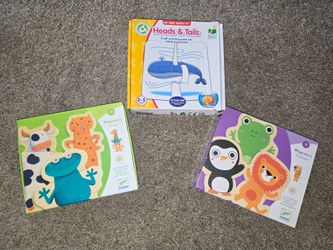 Djeco Magnetic Puzzle Bundle + Matching Game