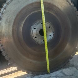 Concrete saw cutting  blade 39 one half