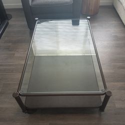 2 Level Glass Coffee Table