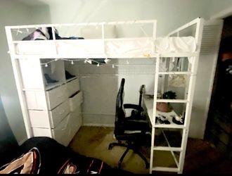 Loft bed twin size