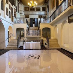 Elegant White Dance Floor