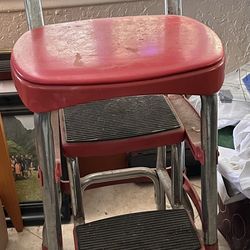 Vintage step chair antique