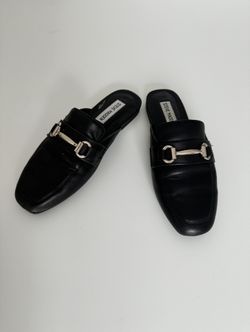 Steve Madden Black Loafers