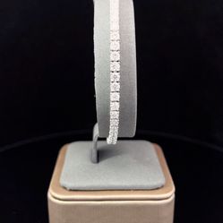 14k White Gold Tennis Bracelet