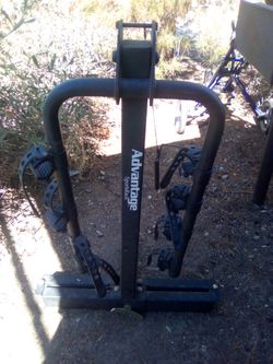 Four bicycle bike rack advantage sportsrack