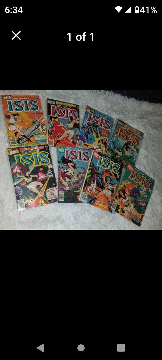 The Mighty Isis Collection #1-8 (1976-78)