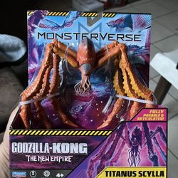 MonsterVerse Godzilla x Kong: The New Empire TITANUS SCYLLA 6" Figure NEW 2025