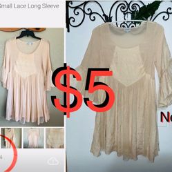 $5 Brand New Boho style Dress size S/M in mint condition no tag