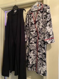 5.00 each one jumper, one wrap dress and 4 dresses