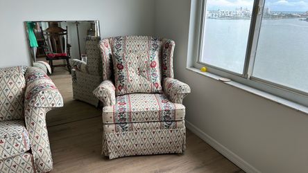 Couch, loveseat, chair