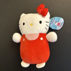 Original Squishmallows **HUG MEES HELLO KITTY 10" PLUSH** NWT