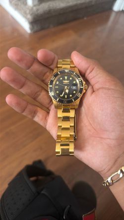 Invicta Pro Diver Gold-Tone Watch