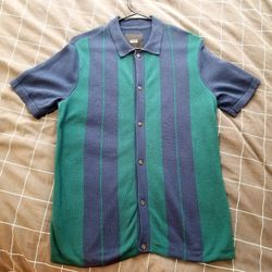 Vans Mens Knitted Shirt Size S