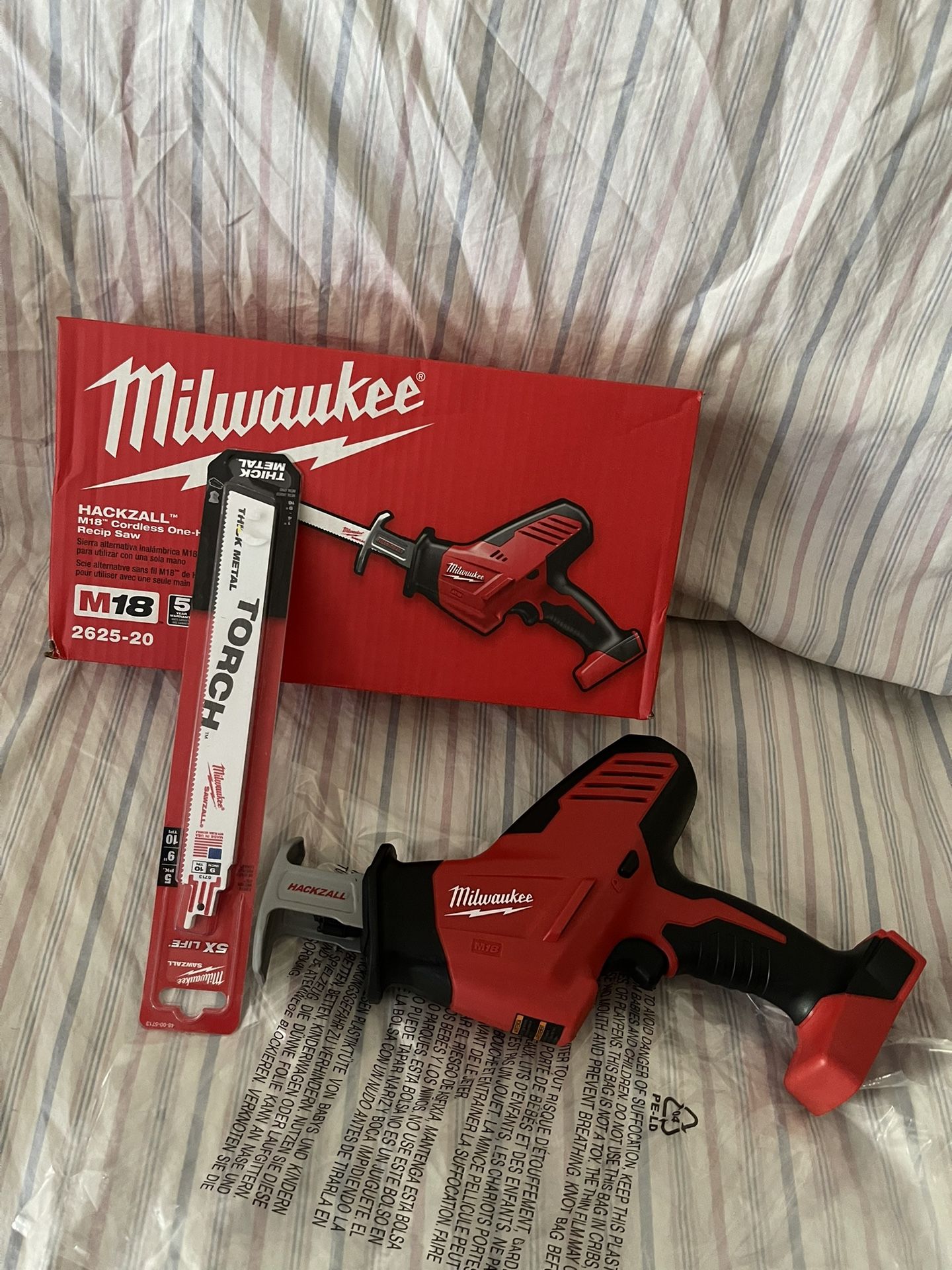 M18 Tool Only And 5 Blade