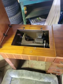 Antique Sewing Table