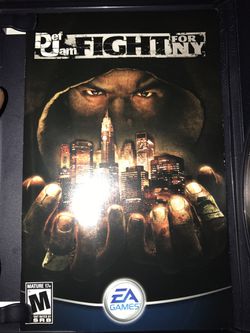 Def Jam Fight for Ny Ps2 Black Case