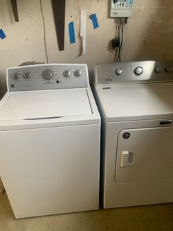 High Efficiency Washer and Electric Dryer