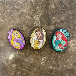3 Piece Disney Princess Jibbitz   charms