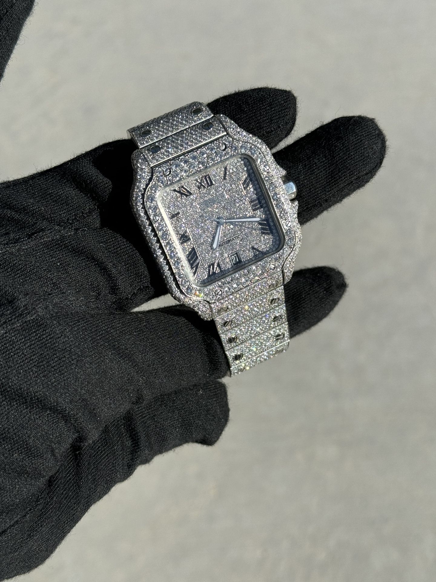 AUTHENTIC CARTIER SANTOS “Natural Diamonds”