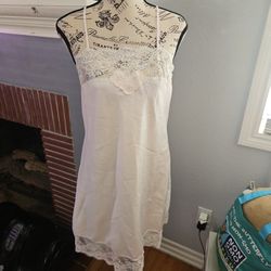 Silky night gown